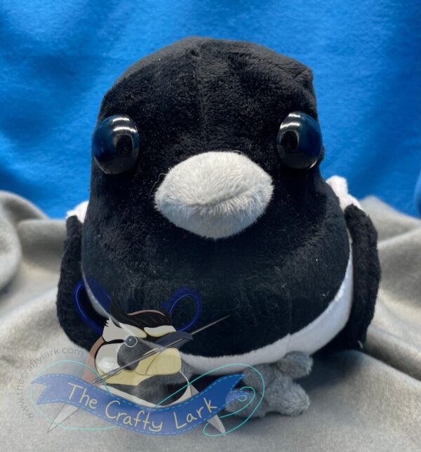 Minky Magpie Birb Plush